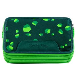 Hama XXL Mäppchen 'Dino Targo' – 3 Fächer | Stifteetui für kleine Dino-Fans