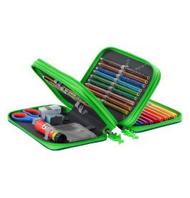 Hama XXL Mäppchen 'Dino Targo' – 3 Fächer | Stifteetui für kleine Dino-Fans