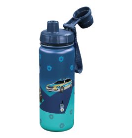Hama Isolierte Edelstahl-Trinkflasche 'Police' – 0,5L doppelwandig | Hama®