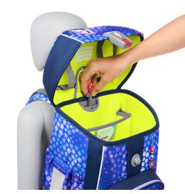 hama GIANT Schulranzen-Set Butterfly Maja 5-teilig – Ergonomisch & Sicher (4047443539076)