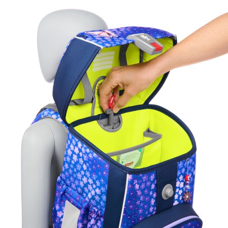 hama GIANT Schulranzen-Set Butterfly Maja 5-teilig – Ergonomisch & Sicher (4047443539076)