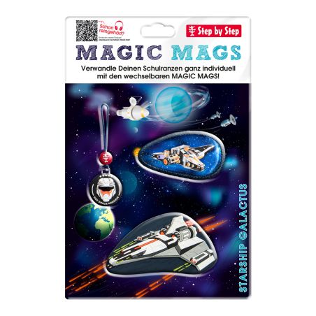 Step by Step® MAGIC MAGS 'Starship Galactus' – Zubehör-Set für Schulranzen
