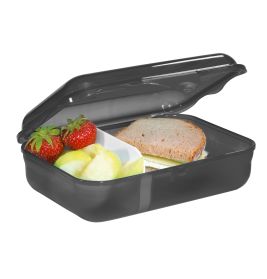 Step by Step® Lunchbox Tractor Freddy Schwarz – BPA-frei, spülmaschinengeeignet | Mit Trennwand
