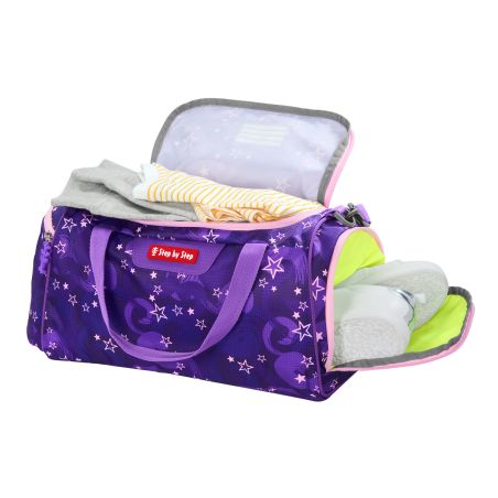 Step by Step Sporttasche Pegasus Liv – Geräumig, Reißverschlussfach, Glitzerdetails, robust