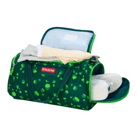 hama Sporttasche 'Dino Targo' – Cooles Dinosaurier-Motiv – Für Sport, Kindergarten, Ausflüge