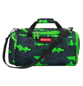 Step by Step® Sporttasche Black Cat Chiko | Cooles Design & Viel Stauraum