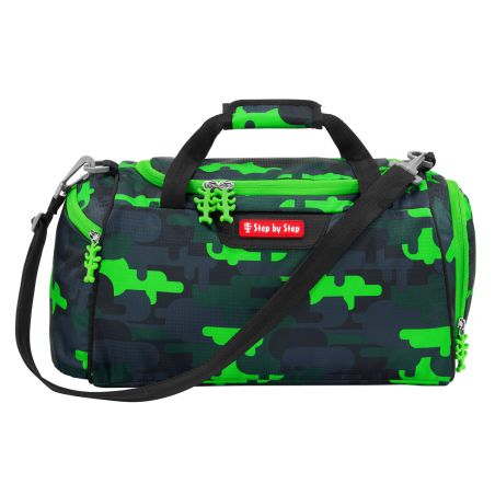 Step by Step® Sporttasche Black Cat Chiko | Cooles Design & Viel Stauraum