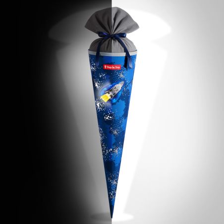 Step by Step® Schultüte Rocket Novo | Abenteuer Weltall | Einschulung Junge