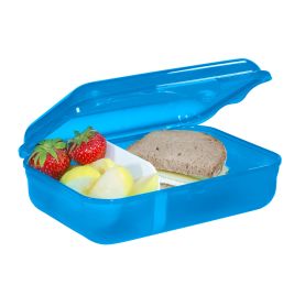 hama Lunchbox 'Dolphin Finja' Schwarz - BPA-frei, unterteilt & auslaufsicher | Für Schule & Ausflüge