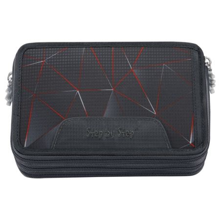 Step by Step® XXL-Mäppchen Dragon Drako | 3 Fächer | Bestückt | Schulmäppchen