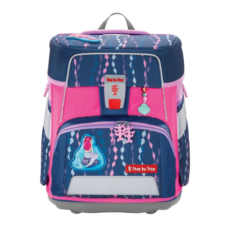 Step by Step Neon Pull-Over GIANT Pink – Sicherheits-Überzug für Schulranzen – Recycelt