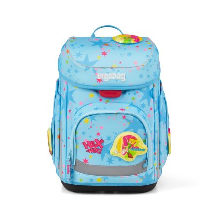 ergobag cubo Schulranzen-Set Bärhext (5-teilig) – Mitwachsend & übersichtlich für die Grundschule