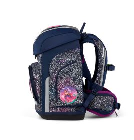 ergobag Schulranzen-Set cubo Bärlaxy – Mitwachsend & Nachhaltig für den Schulstart