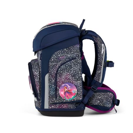 ergobag Schulranzen-Set cubo Bärlaxy – Mitwachsend & Nachhaltig für den Schulstart