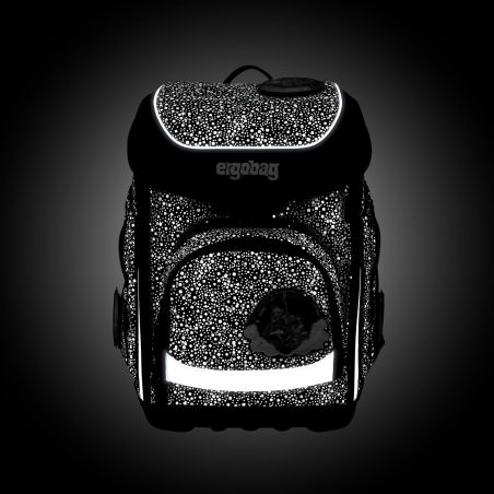 ergobag Schulranzen-Set cubo Bärlaxy – Mitwachsend & Nachhaltig für den Schulstart