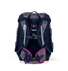 ergobag Schulranzen-Set cubo Bärlaxy – Mitwachsend & Nachhaltig für den Schulstart