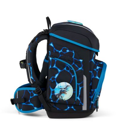 Fond of Schulranzen-Set cubo 'Bärassic Garden' 5-t. blau | Ergonomisch & recycelt