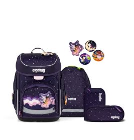 Fond of Schulranzen-Set cubo 'SternguckBär' 5-teilig | Mitwachsend & umweltfreundlich