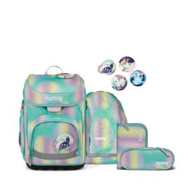 ergobag cubo Schulranzen-Set ZauBärwelt - Ergonomisch, sicher & nachhaltig | 5-teilig