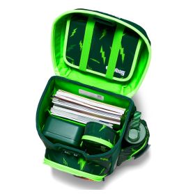 ergobag cubo Schulranzen-Set Bärtastisch - Ergonomisch, sicher & nachhaltig | 5-teilig