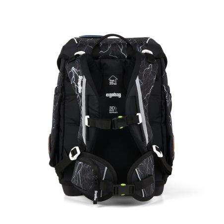 ergobag cubo Schulranzen-Set Super ReflektBär - Maximale Sichtbarkeit, Ergonomie & 5tlg.