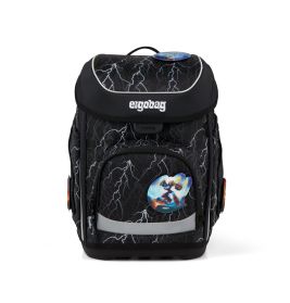 ergobag cubo Schulranzen-Set Super ReflektBär - Maximale Sichtbarkeit, Ergonomie & 5tlg.