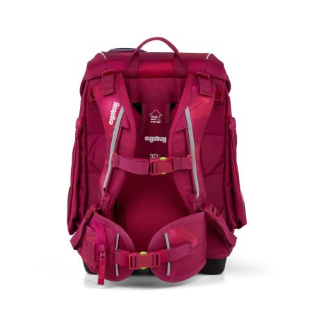 Fond of Schulranzen-Set cubo 'MondzauBär' 5-t. pink | Ergonomisch & bequem