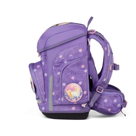 Fond of Schulranzen-Set cubo 'PonyBäradies' 5-t. lila | Mitwachsend & personalisierbar