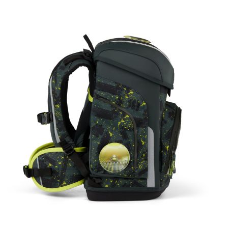 ergobag cubo Schulranzen-Set MähdreschBär - Ergonomisch, intuitiv & nachhaltig | 5-teilig