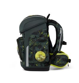 ergobag cubo Schulranzen-Set MähdreschBär - Ergonomisch, intuitiv & nachhaltig | 5-teilig