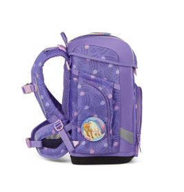 Fond of Schulranzen-Set cubo light 'PonyBäradies' 5-t. lila | Ultraleicht & anpassbar