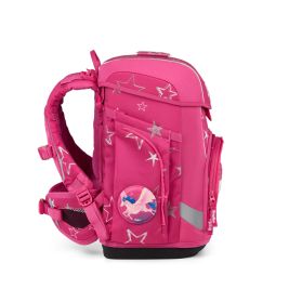 Fond of Schulranzen-Set cubo light 'SternzauBär' 5-t. pink | Leicht & ergonomisch