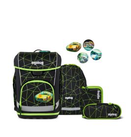 Fond of cubo light CyBär Race Schulranzen-Set – Ergonomie, Sicherheit & cooler Look!