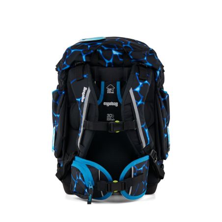 Fond of pack Schulrucksack-Set Bärassic Garden - Blau, 6-teilig, ergonomisch & mitwachsend | EAN 4057081218356