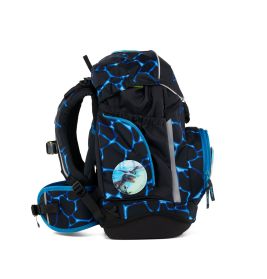 Fond of pack Schulrucksack-Set Bärassic Garden - Blau, 6-teilig, ergonomisch & mitwachsend | EAN 4057081218356
