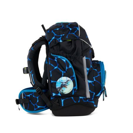 Fond of pack Schulrucksack-Set Bärassic Garden - Blau, 6-teilig, ergonomisch & mitwachsend | EAN 4057081218356