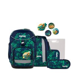 Fond of pack Schulrucksack-Set DrachenbezwingBär - 6-teilig, mitwachsend & ergonomisch | EAN 4057081218363