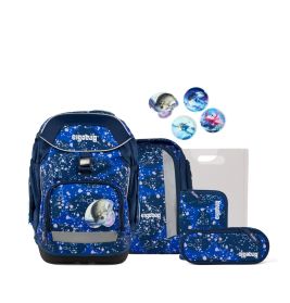 Fond of pack Schulrucksack-Set OzeanBärwohner - Blau, 6-teilig, mitwachsend & ergonomisch | EAN 4057081218400