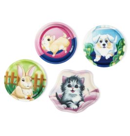 ergobag cubo Schulranzen-Set Flower PowBär beige - Mitwachsend, ergonomisch & nachhaltig | 5-teilig