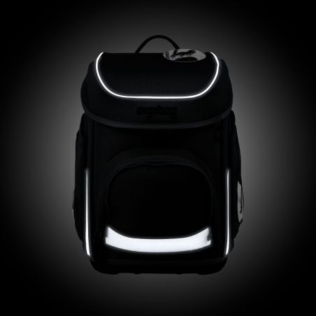 ergobag cubo Schulranzen-Set Flower PowBär beige - Mitwachsend, ergonomisch & nachhaltig | 5-teilig