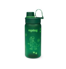 ergobag® Dinosaurier Trinkflasche 550 ml - Auslaufsicher, BPA-frei & spülmaschinengeeignet