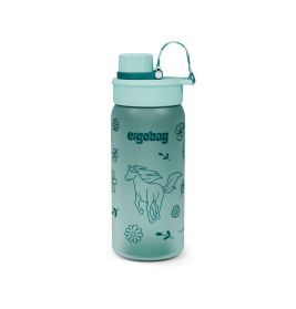 ergobag® Pferde Trinkflasche 550 ml - Auslaufsicher, BPA-frei & spülmaschinengeeignet