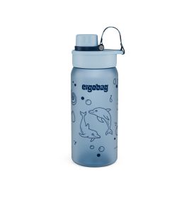 ergobag® Delfin Trinkflasche 550 ml - Auslaufsicher, BPA-frei & spülmaschinengeeignet