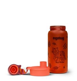 ergobag® Tiger Trinkflasche 550 ml - Auslaufsicher, BPA-frei & spülmaschinengeeignet