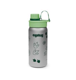 ergobag® Dschungel Edelstahl Trinkflasche 500ml - Auslaufsicher, BPA-frei