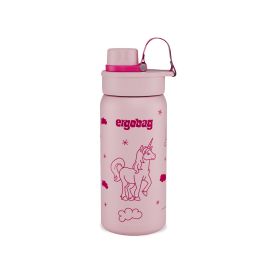ergobag® Einhorn Edelstahl Trinkflasche 500ml - Auslaufsicher, BPA-frei