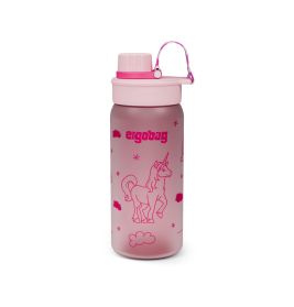 ergobag® Einhorn Trinkflasche 550 ml - Auslaufsicher, BPA-frei & spülmaschinengeeignet