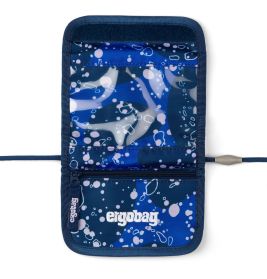 ergobag® Brustbeutel OzeanBärwohner – Für Schlüssel, Geld & Busfahrkarte, wasserabweisend, Blau