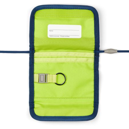 ergobag® Brustbeutel OzeanBärwohner – Für Schlüssel, Geld & Busfahrkarte, wasserabweisend, Blau