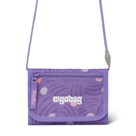 ergobag® Brustbeutel PonyBäradies – Für Schlüssel, Geld & Busfahrkarte, wasserabweisend, Lila
